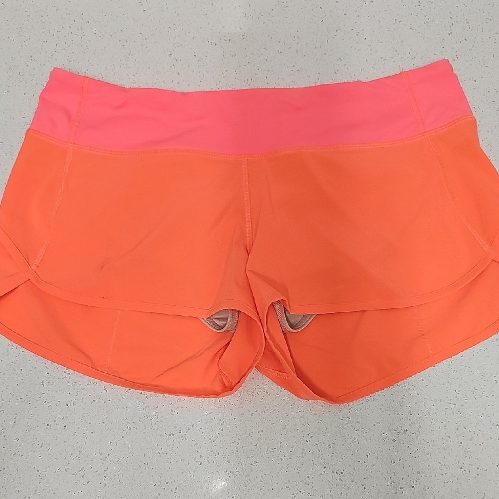 Women's Lululemon Short Orange